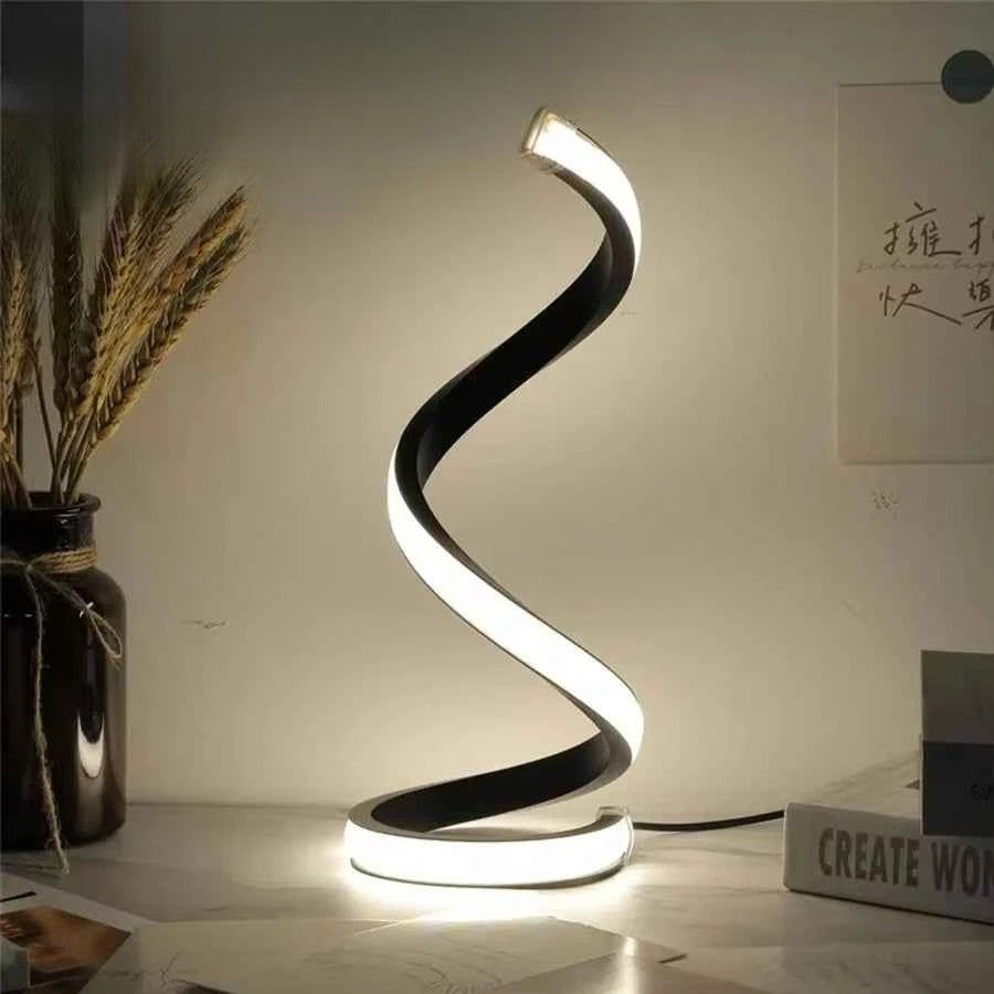 LED Spiral Lamp