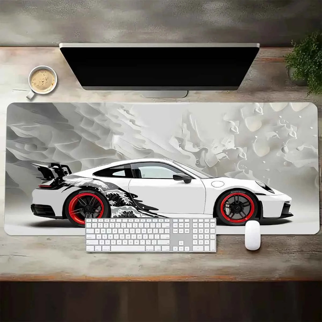 Sports Car Desk And Mouse Pads