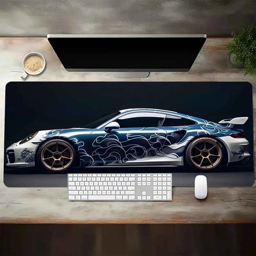 Sports Car Desk And Mouse Pads