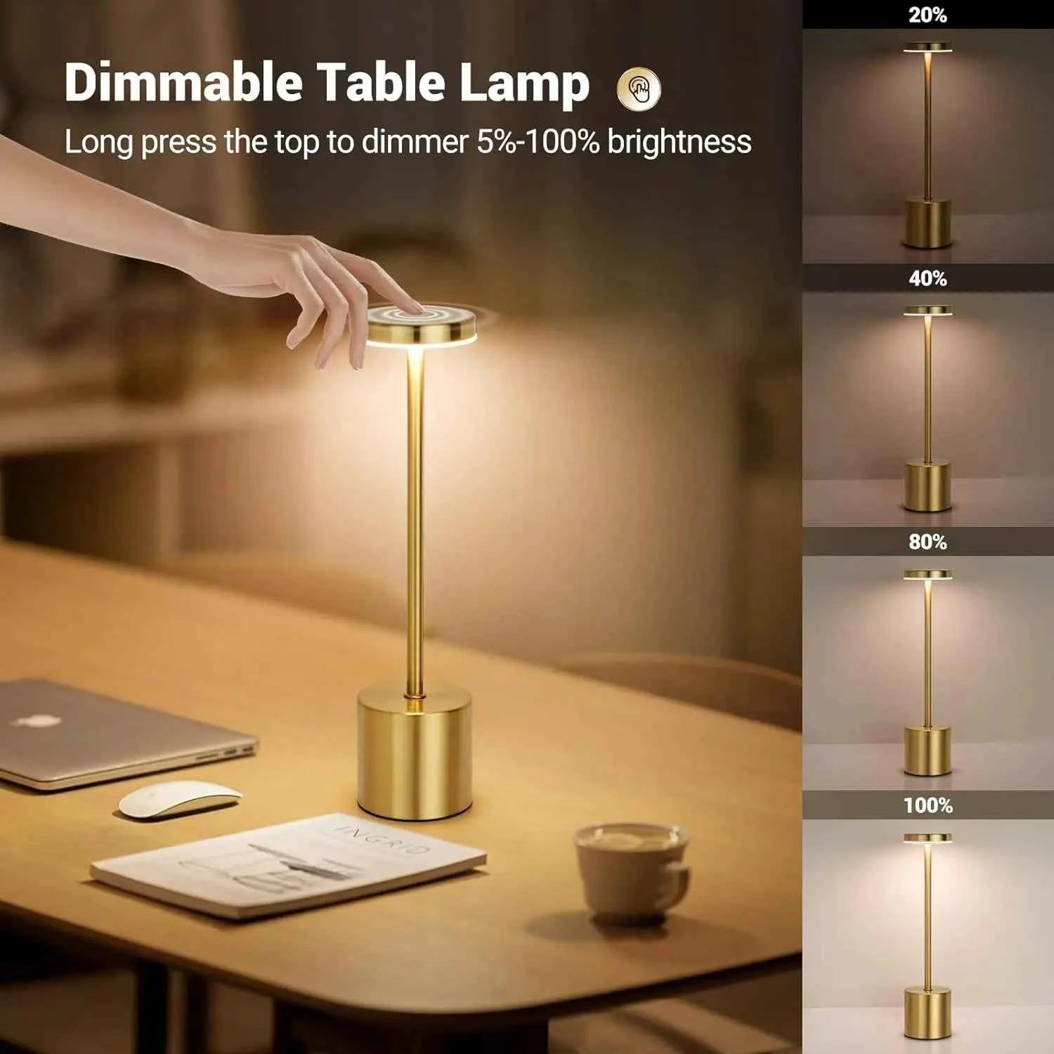 Rechargeable LED Touch Lamp