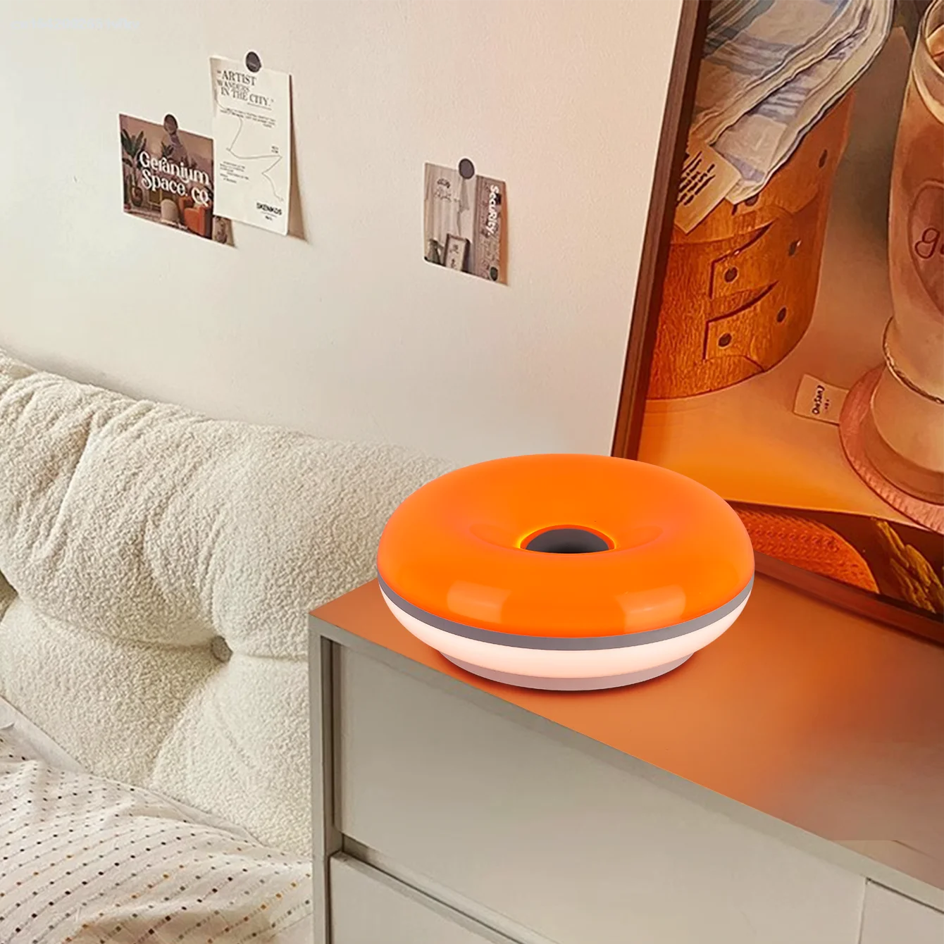 Aesthetic Bedside Lamp - Cryonix