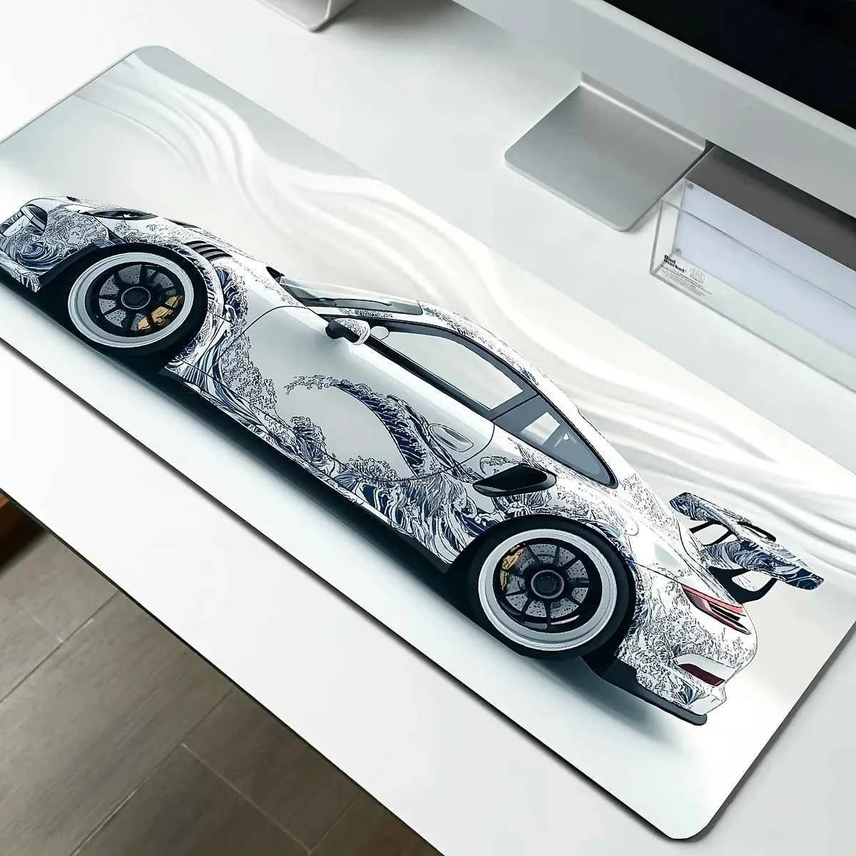Sports Car Desk And Mouse Pads
