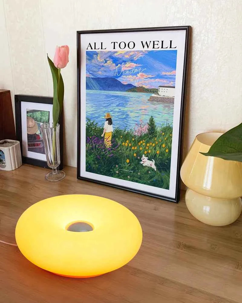 Aesthetic Bedside Lamp