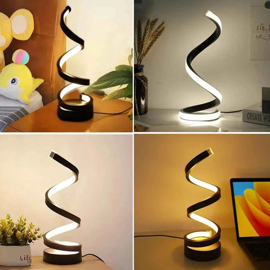 LED Spiral Lamp