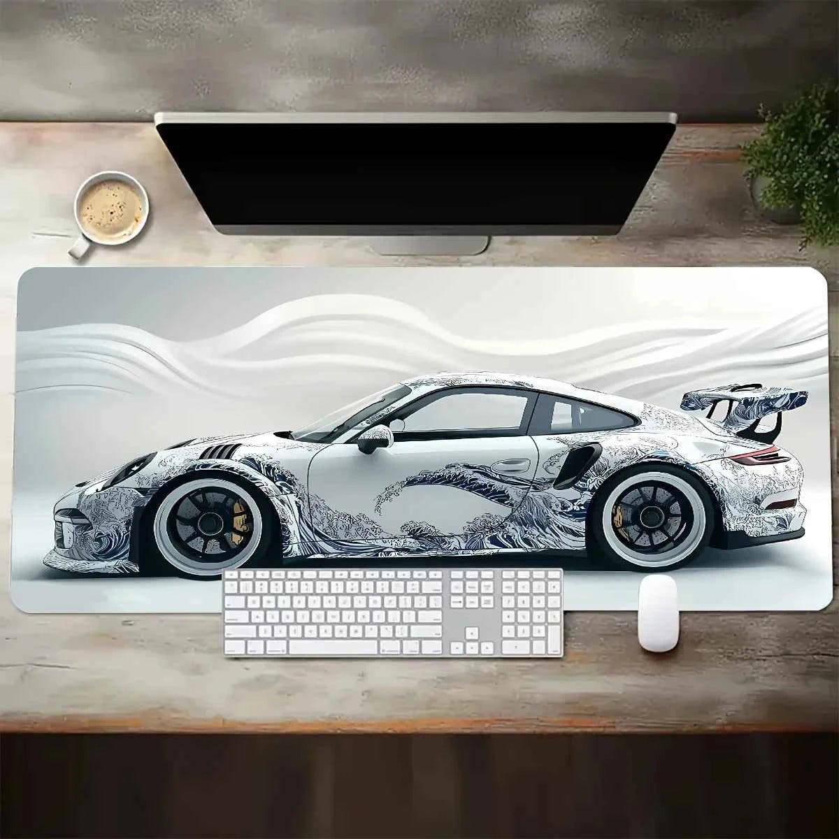 Sports Car Desk And Mouse Pads